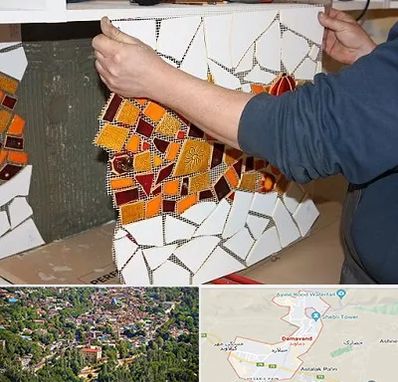 آموزشگاه کاشی شکسته در دماوند