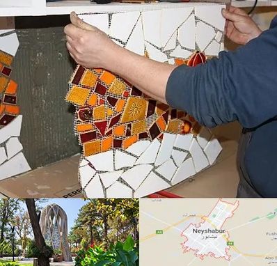 آموزشگاه کاشی شکسته در نیشابور