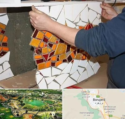 آموزشگاه کاشی شکسته در بروجرد