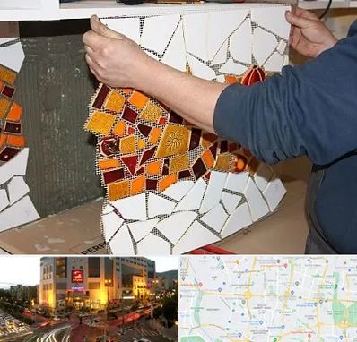 آموزشگاه کاشی شکسته در جنت آباد تهران 