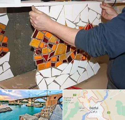 آموزشگاه کاشی شکسته در دزفول