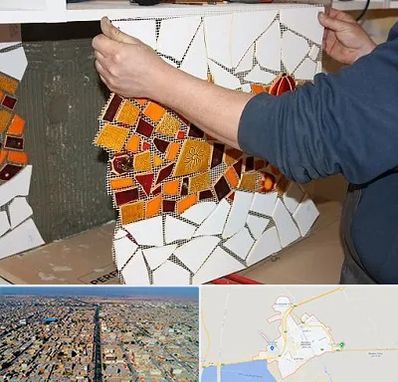 آموزشگاه کاشی شکسته در بندر ماهشهر