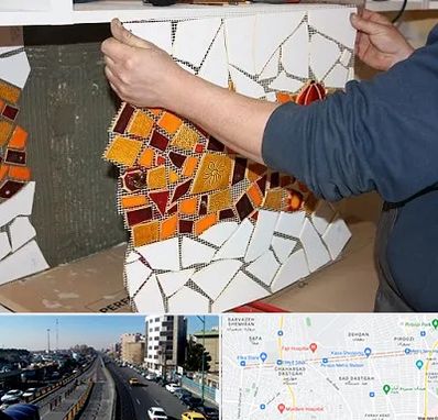 آموزشگاه کاشی شکسته در پیروزی