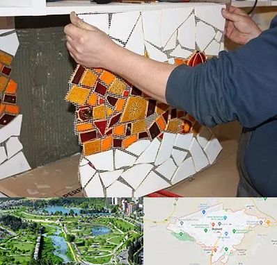 آموزشگاه کاشی شکسته در بجنورد