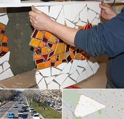 آموزشگاه کاشی شکسته در احمدآباد مشهد