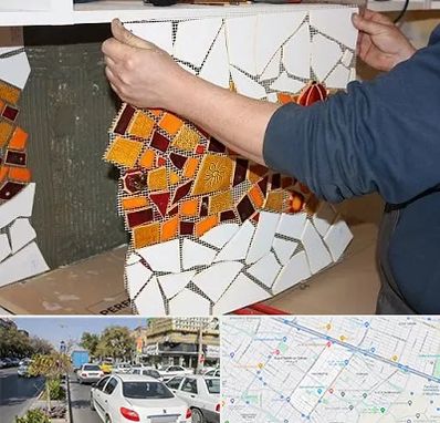 آموزشگاه کاشی شکسته در مفتح مشهد