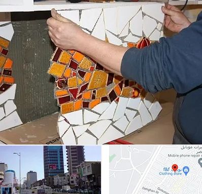 آموزشگاه کاشی شکسته در چهارراه طالقانی کرج