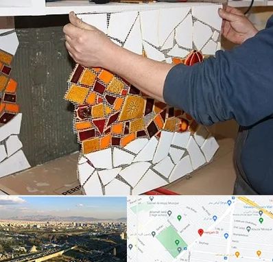 آموزشگاه کاشی شکسته در هنگام