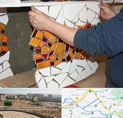 آموزشگاه کاشی شکسته در کوی وحدت شیراز