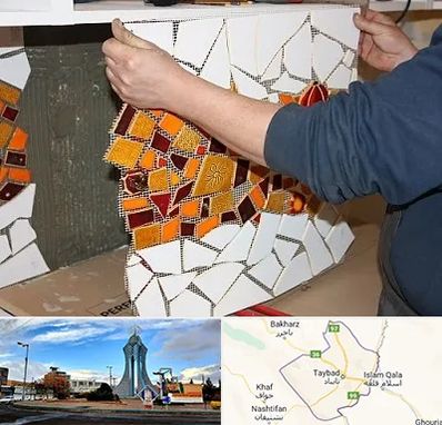 آموزشگاه کاشی شکسته در تایباد