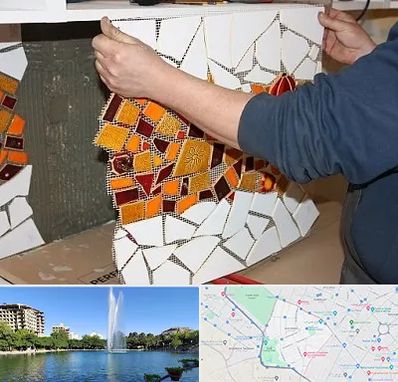 آموزشگاه کاشی شکسته در کوهسنگی مشهد