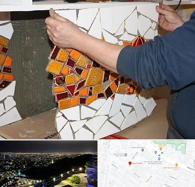 آموزشگاه کاشی شکسته در هفت تیر مشهد