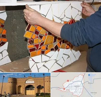 آموزشگاه کاشی شکسته در ایرانشهر