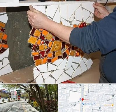 آموزشگاه کاشی شکسته در خیابان توحید اصفهان