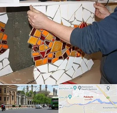 آموزشگاه کاشی شکسته در پاکدشت