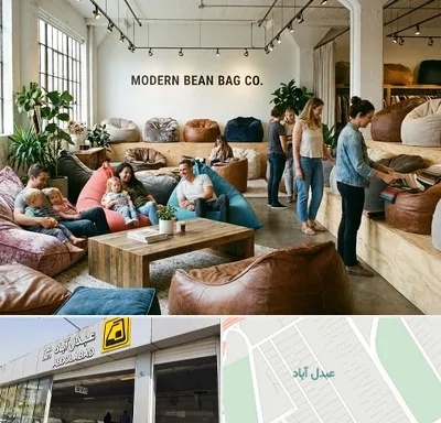 فروش مبل شنی در عبدل آباد