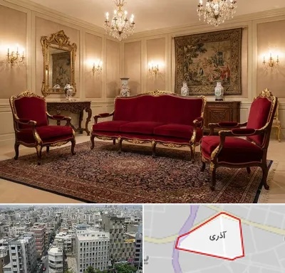 فروش مبل سلطنتی در آذری