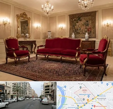 فروش مبل سلطنتی در زیتون کارمندی اهواز