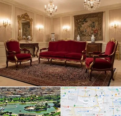 فروش مبل سلطنتی در منطقه 9 تهران