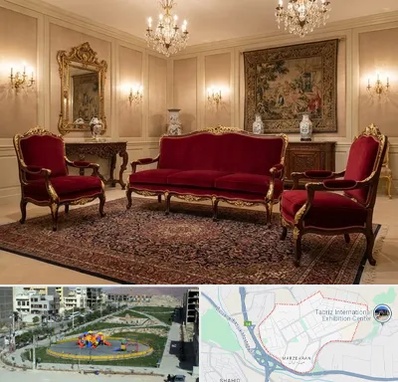 فروش مبل سلطنتی در مرزداران تبریز