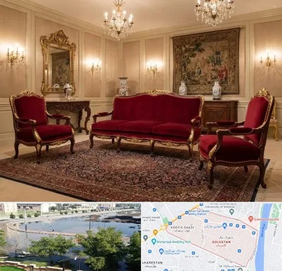 فروش مبل سلطنتی در گلستان اهواز 