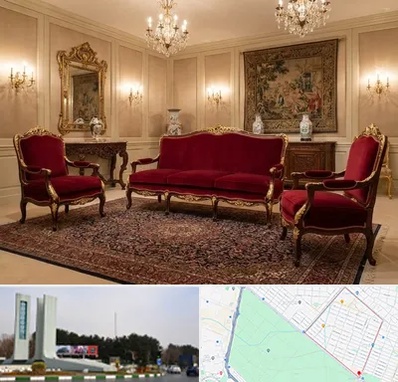 فروش مبل سلطنتی در بلوار فلسیطین مشهد