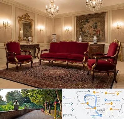 فروش مبل سلطنتی در بلوار گیلان رشت 