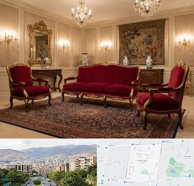 فروش مبل سلطنتی در خانی آباد 