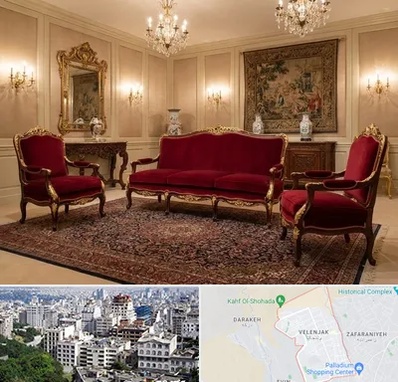 فروش مبل سلطنتی در ولنجک