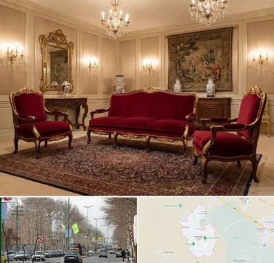 فروش مبل سلطنتی در نظرآباد کرج 