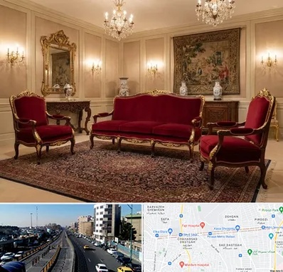 فروش مبل سلطنتی در پیروزی