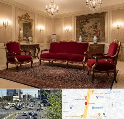 فروش مبل سلطنتی در ستاری 