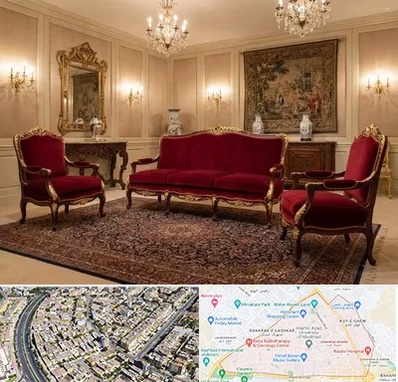 فروش مبل سلطنتی در شهرک غرب مشهد 