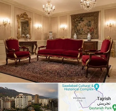 فروش مبل سلطنتی در زعفرانیه