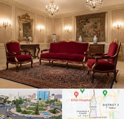 فروش مبل سلطنتی در ونک