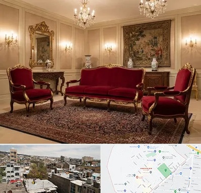 فروش مبل سلطنتی در شمیران نو