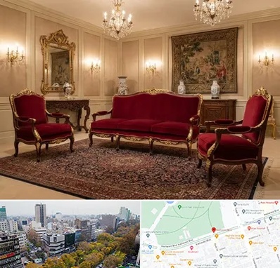 فروش مبل سلطنتی در بلوار کشاورز