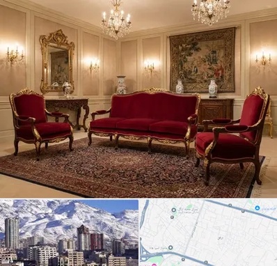 فروش مبل سلطنتی در ازگل