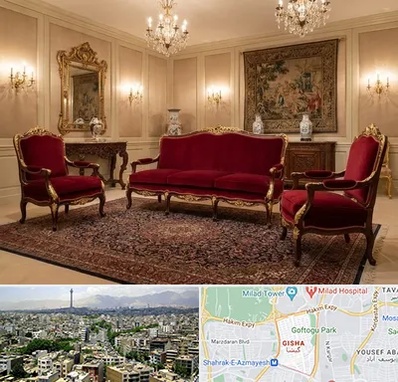 فروش مبل سلطنتی در گیشا