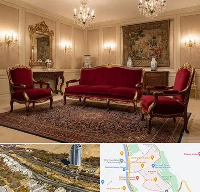 فروش مبل سلطنتی در خیابان نیایش شیراز 