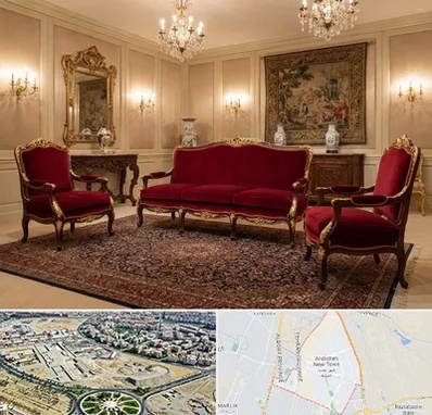 فروش مبل سلطنتی در اندیشه
