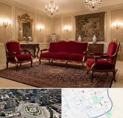 فروش مبل سلطنتی در زرافشان اسلامشهر 