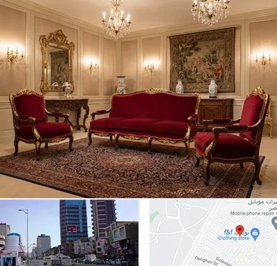 فروش مبل سلطنتی در چهارراه طالقانی کرج