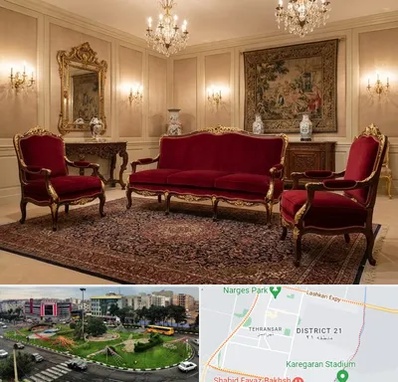 فروش مبل سلطنتی در تهرانسر