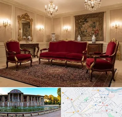 فروش مبل سلطنتی در عفیف آباد شیراز