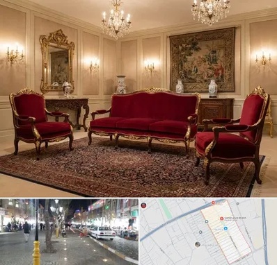 فروش مبل سلطنتی در باغ فیض اسلامشهر