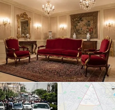 فروش مبل سلطنتی در سیدی مشهد 