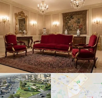 فروش مبل سلطنتی در کمال شهر کرج