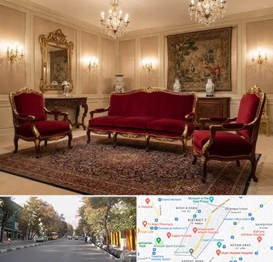 فروش مبل سلطنتی در شریعتی