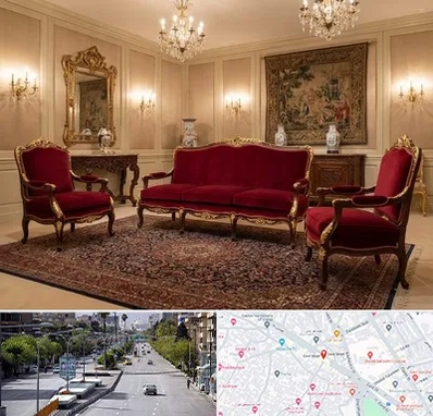 فروش مبل سلطنتی در خیابان زند شیراز
